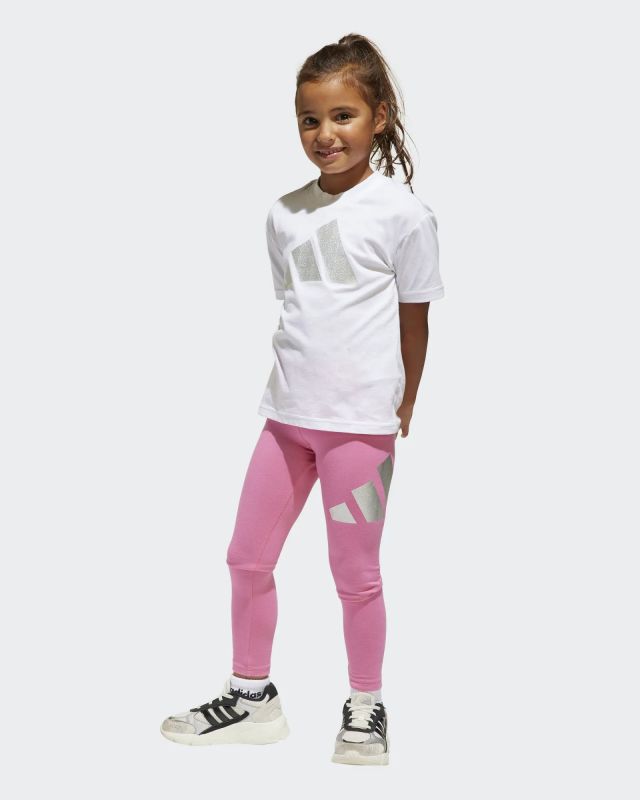 Product: SET LEGGINGS+T-SH.MM GLAM SET WHITE-PINK (1 of 3)