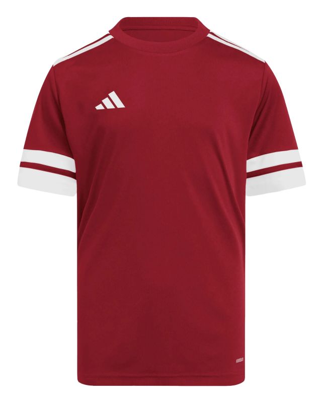 Product: ADIDAS - T-SHIRT DA ALLENAMENTO JUNIOR  ROSSA E BIANCA  SQUA25  - JJ0051 (1 of 4)