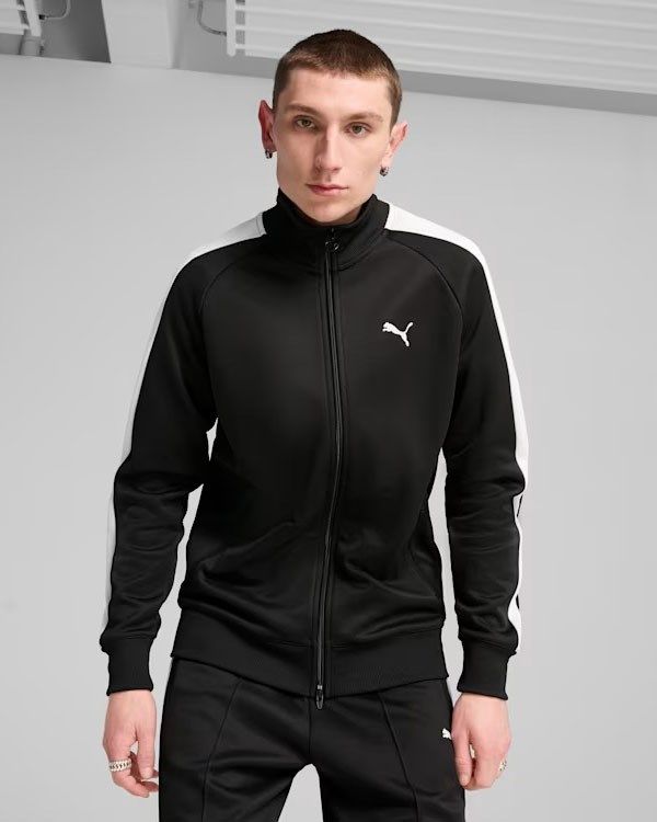 Product: PUMA - FELPA UOMO NERA  E BIANCA T7 ALWAYS ON TRACK, 629587-01 (1 of 4)