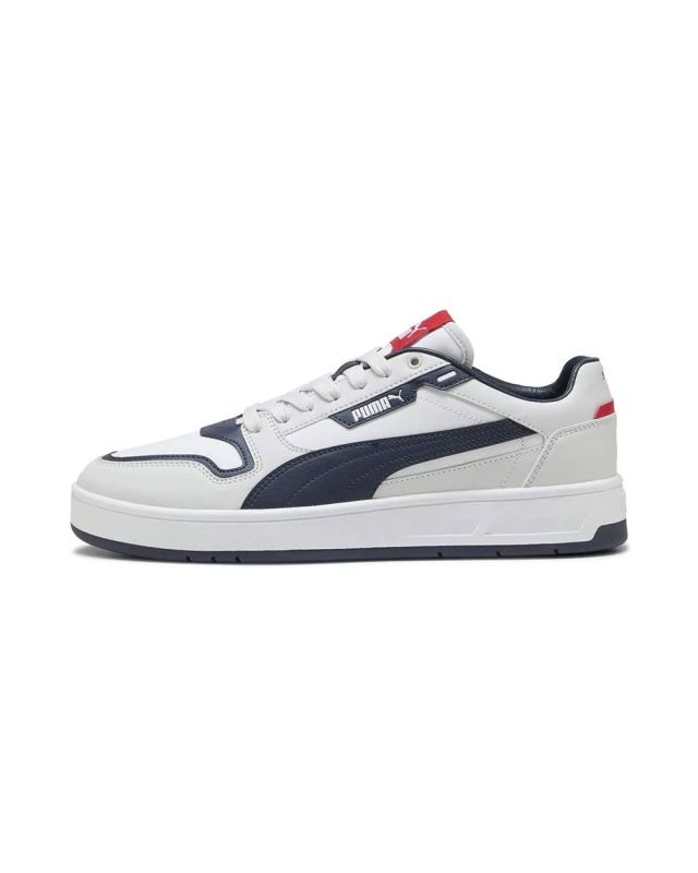 Product: PUMA - SNEAKERS COURT CLASSIC STREET, BIANCA E BLU - 400196-04 (1 of 4)