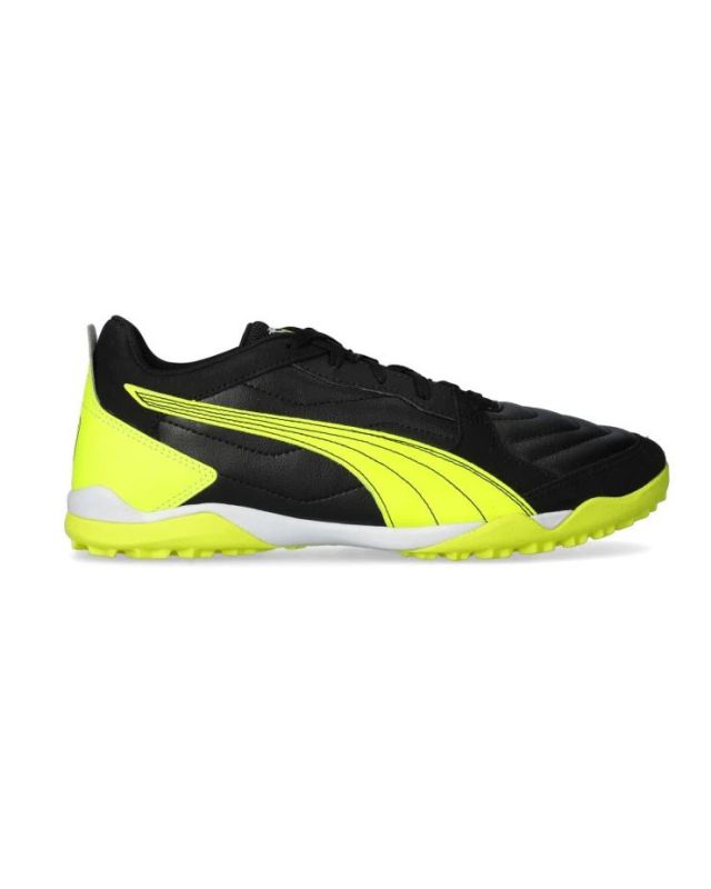Product: PUMA PRESSING IV TT - Scarpa da calcetto nero e lime - 107860-05 (1 of 5)
