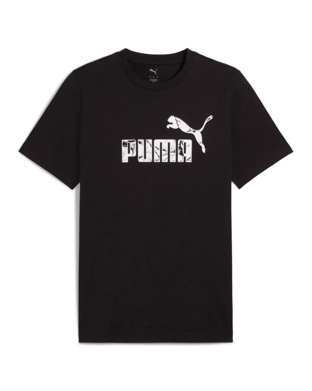 Product: PUMA - T-SHIRT NERA GRAPHICS NO.1 LOGO TEE DA UOMO - 684824-01 (1 of 5)