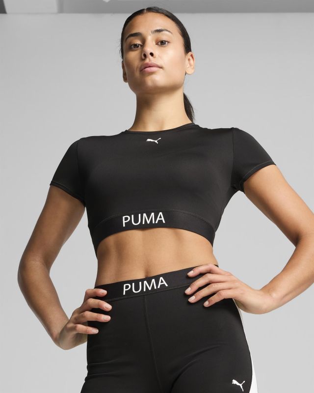 Product: PUMA - T-SHIRT STRONG TEE NERA DA DONNA - 526805-01 (1 of 3)