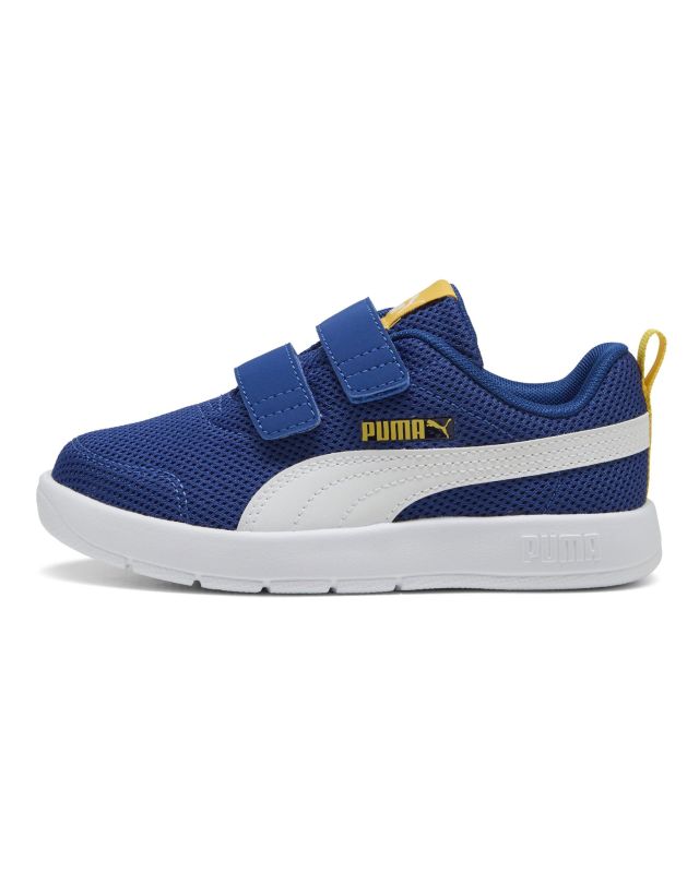 Product: PUMA - SNEAKERS KIDS OURTFLEX V3 MESH BLU, BIANCA E GIALLA DAL 28 AL 35, 398085-05 (1 of 5)
