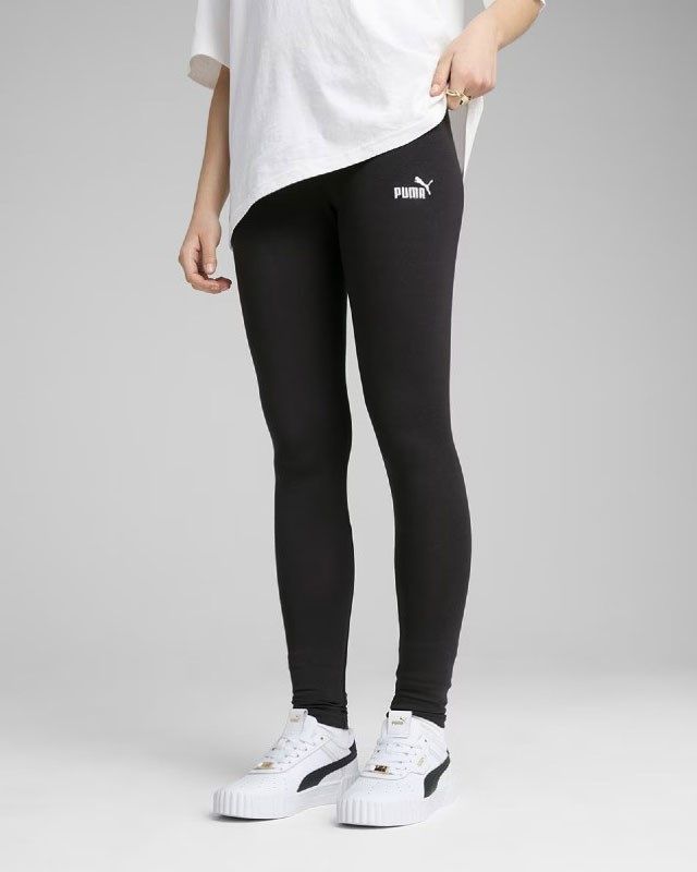 Product: PUMA - LEGGINGS NERI ESSENTIAL SMALL N. 1 LOGO  DA DONNA,  682422-01 (1 of 2)