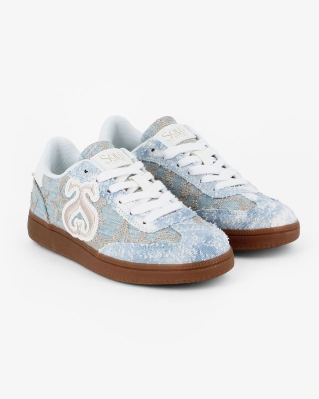 Product: SOLO SOPRANI COUTURE - Sneakers jeans con stelle (1 of 4)