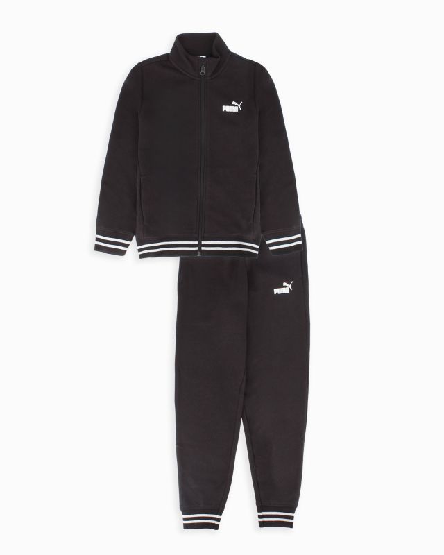Product: PUMA - TUTA  JUNIOR (7 - 16 ANNI)  ESSENTIAL FULL ZIP, NERA , 689062-01 (1 of 2)