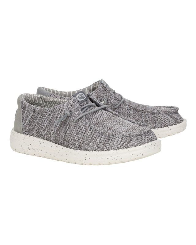 Product: HEY DUDE- SCARPA WENDY STRETCH SOX - GRIGIA - 41878-007 (1 of 5)