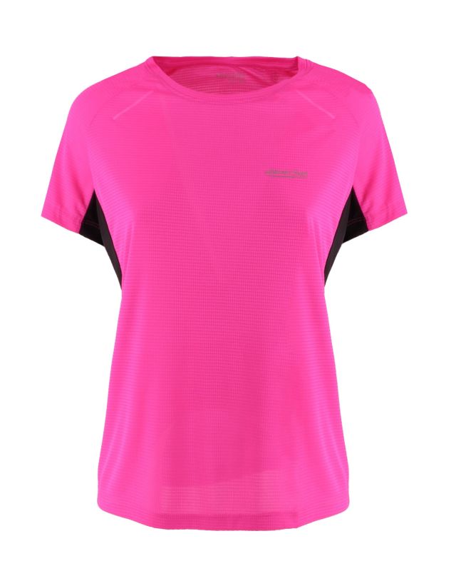 Product: T-SHIRT MM MARCELA FUXIA FLUO-NERO (1 of 2)