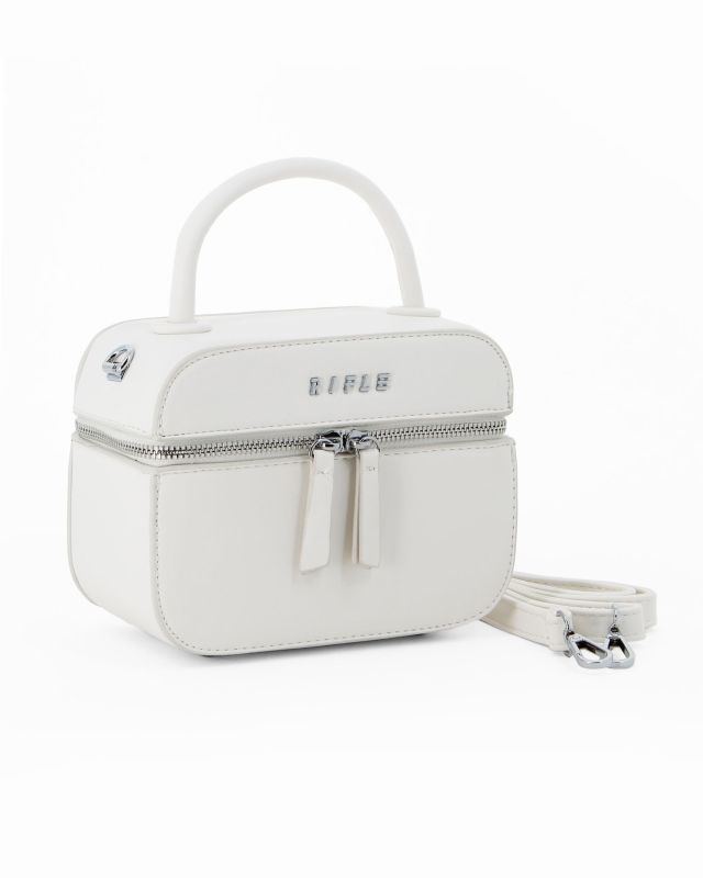 Product: RIFLE - Minibag bianca con tracolla removibile (1 of 4)