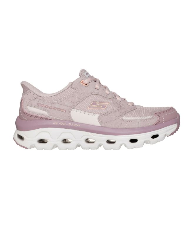 Product: SKECHERS - GLIDE - STEP SOLE - PARADISE VALLEY - Sneakers rosa con tomaia in mesh (1 of 5)