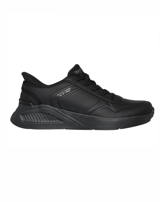 Product: SKECHERS - UNO LITE - FLOATING STEPS - Sneakers nera da donna con tomaia in duraleather (1 of 5)