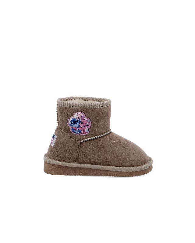 Product: STITCH - Stivaletto taupe con pelliccia interna (1 of 5)