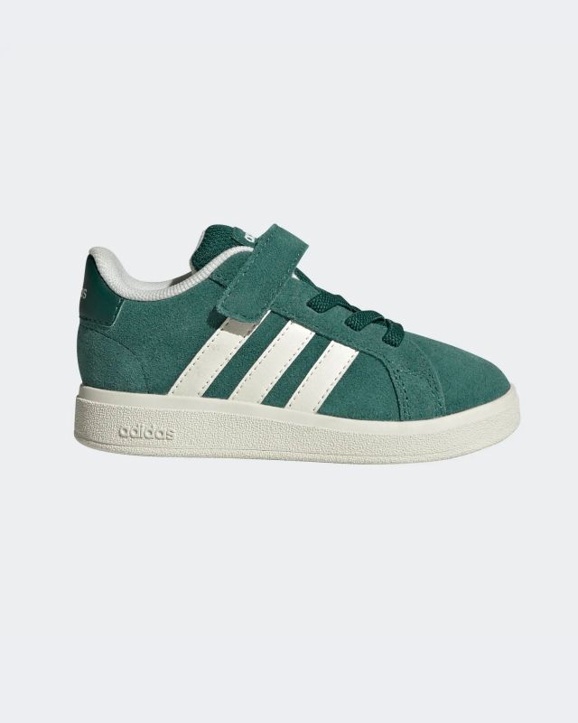 Product: ADIDAS - SNEAKERS KIDS  BIANCA E VERDE GRAND COURT 00S EL TD  DAL 19 AL 27 - JR0776 (1 of 8)