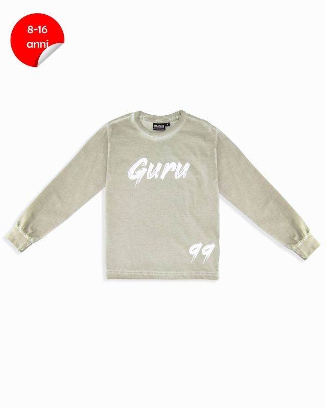 Product: GURU - TSHIRT MANICA LUNGA TAUPE DA RAGAZZO (1 of 2)