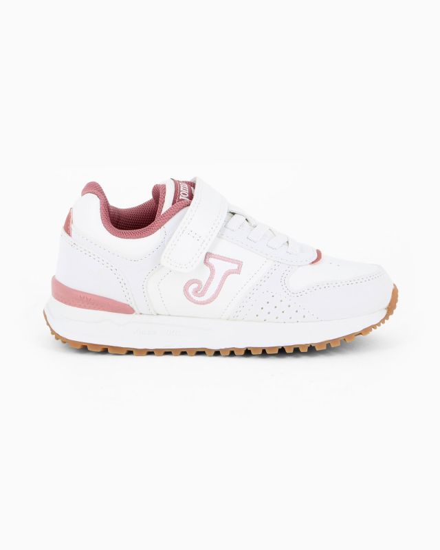 Product: JOMA - Scarpa da bambina bianca con dettagli rosa - JTORW2532VC (1 of 4)