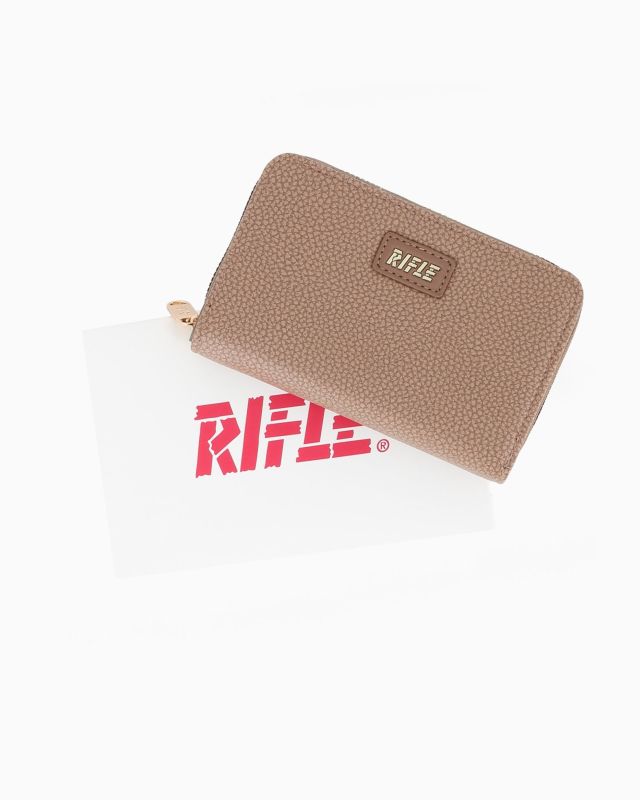 Product: RIFLE - Portafoglio taupe con tasca portamonete (1 of 3)