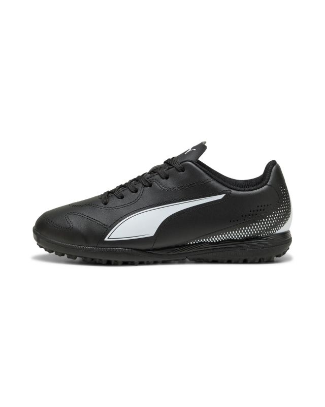 Product: PUMA - SCARPA DA CALCETTO NERA E BIANCA VITORIA II TT DAL 28 AL 38.5, 108504-01 (1 of 6)