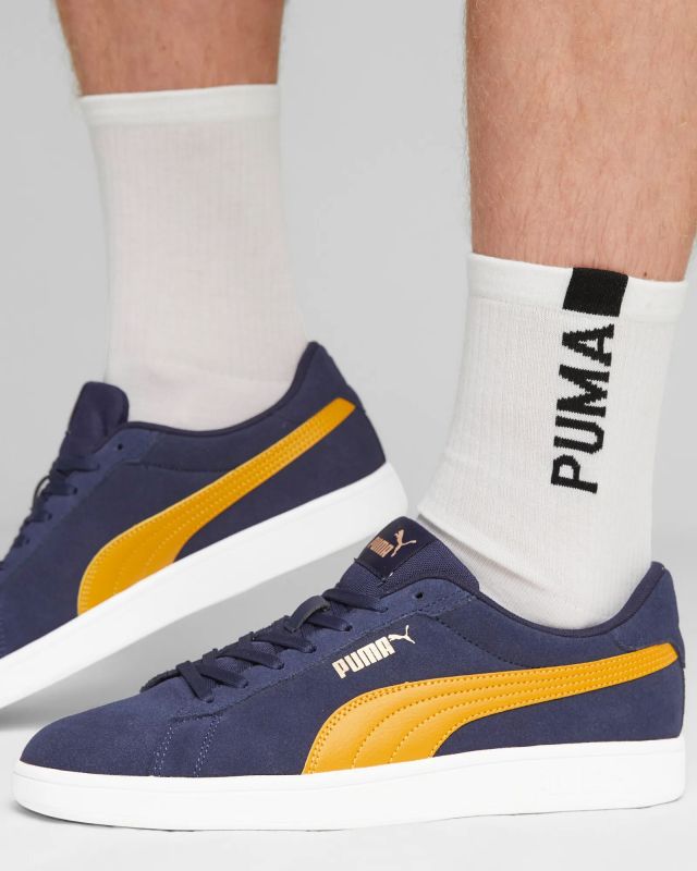 Product: PUMA - SNEAKERS SMASH 3.0 BLU E GIALLE DA UOMO, 390984-11 (1 of 8)