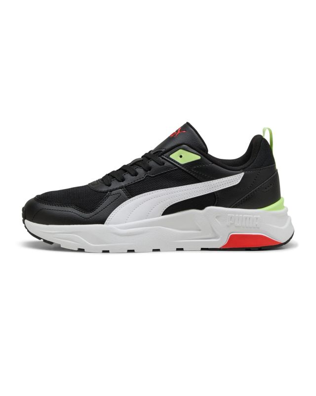 Product: PUMA - SNEAKERS  TRINITY 2 LT BIANCHE, NERE, BIANCHE E GIALLO FLUO DA UOMO, 400231-18 (1 of 12)