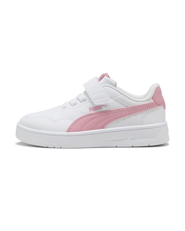 Product: PUMA - SNEAKERS BIMBA  BIANCA E ROSA  COURT LALLY PS   DAL 28 AL 35,  402305-07 (1 of 6)