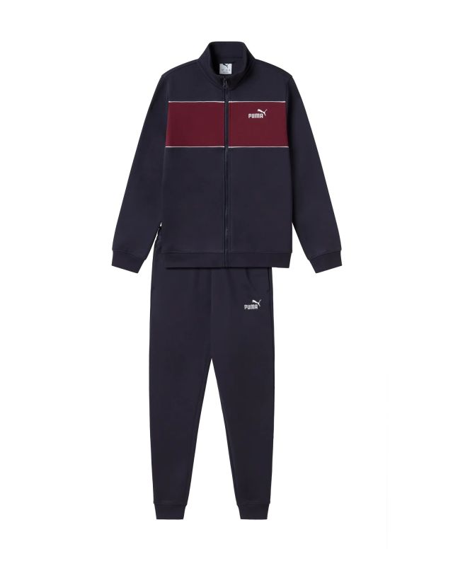 Product: TUTA ESS SWEAT SUIT FZ FL NAVY-RUBY