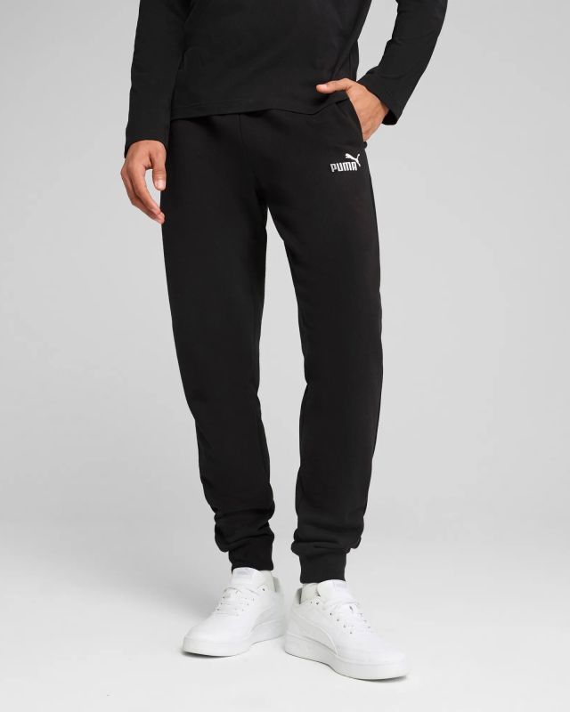 Product: PUMA - PANTALONE ESSENTIAL NO. 1 LOGO SLIM FL NERO  DA UOMO,  682642-01 (1 of 7)