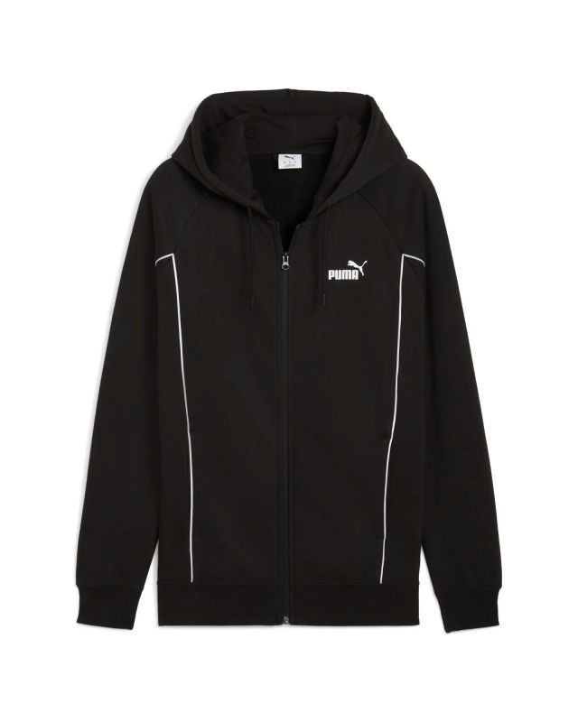 Product: PUMA - FELPA CON CAPPUCCIO FULL ZIP SPORT FZ HD FL NERO DA UOMO, 688240-01 (1 of 2)