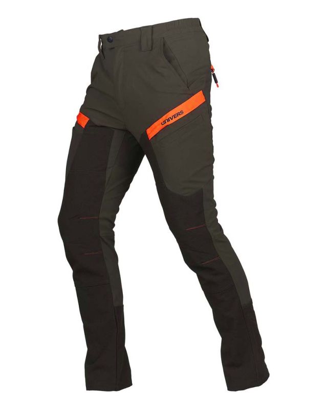 Product: UNIVERS - Pantalone caccia Riva verde/arancio da uomo - 92679392