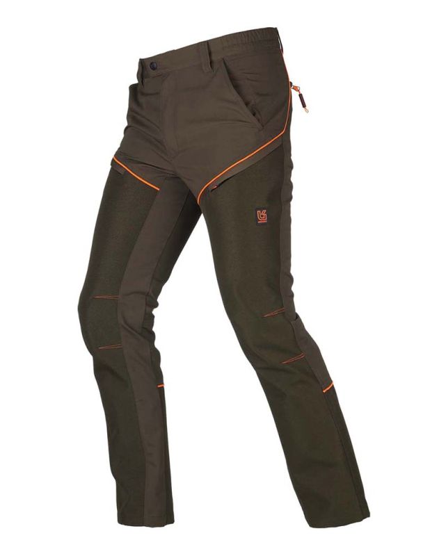Product: UNIVERS - Pantalone Lucania verde/arancio da uomo - 92711392 (1 of 2)