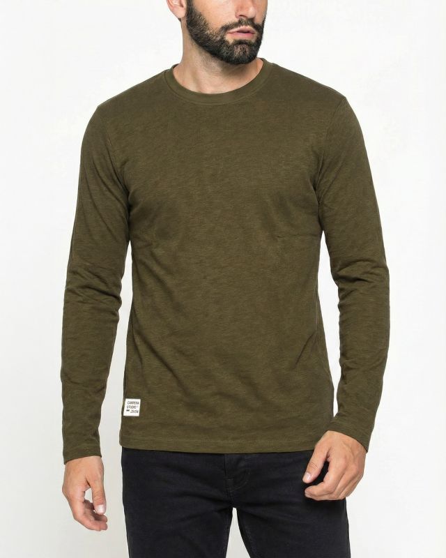 Product: CARRERA - MAGLIA A MANICA LUNGA VERDE DA UOMO (1 of 4)