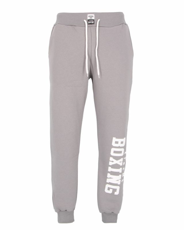 Product: XTREME BOXING - PANTALONE FELPA GRIGIA DA UOMO CON POLSINO (1 of 4)