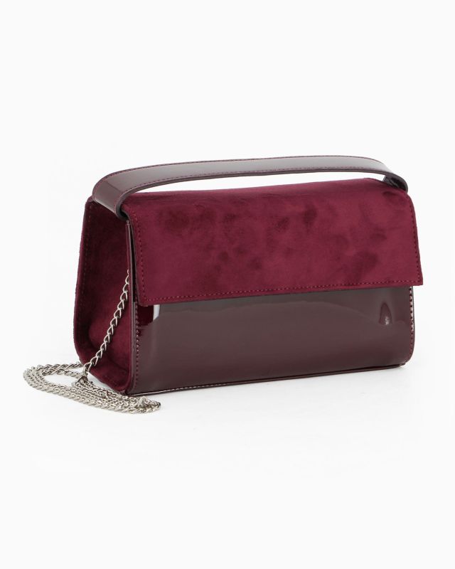 Product: TATOO - MINIBAG BORDEAUX SCAMOSCIATA UN MANICO - 2033 (1 of 4)