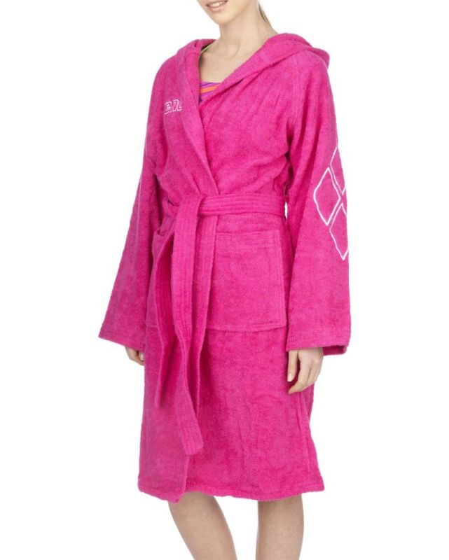 Product: ARENA ACCAPPATOIO ZODIACO FUXIA E BIANCO IN SPUGNA - 5002291 (1 of 3)
