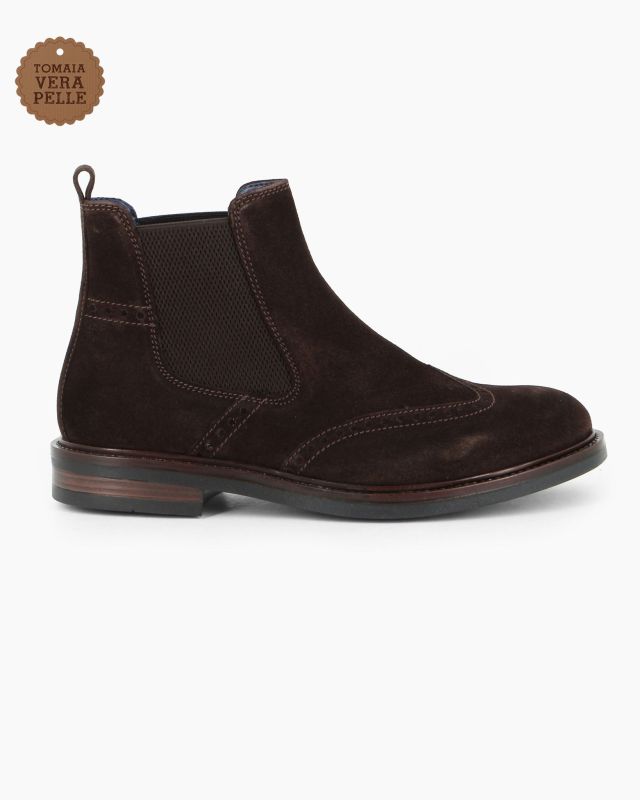 Product: CLASS MAN - Beatles marrone scamosciato in VERA PELLE (5 of 5)