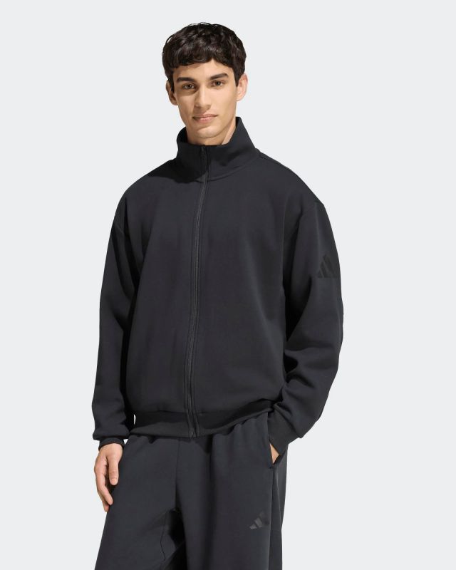 Product: ADIDAS - FELPA NERA DA UOMO SOFT LUX TRACK TOP - KF0344 (1 of 7)