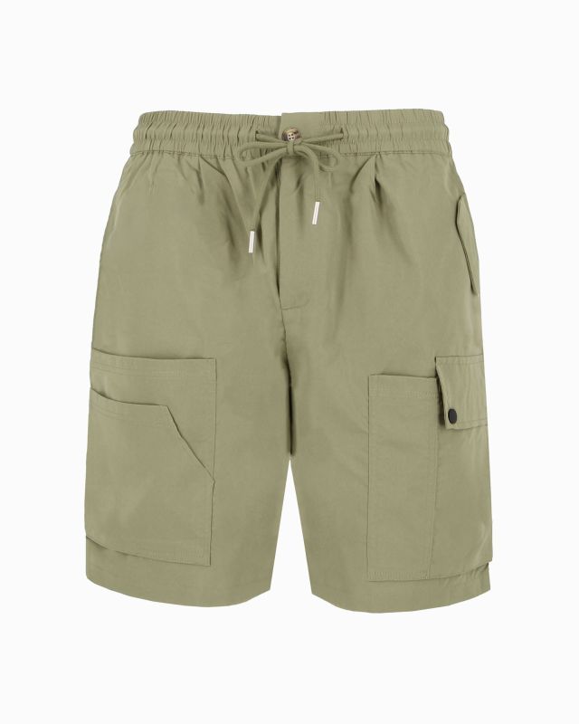 Product: D-INFINITIVE - Bermuda taupe con tasconi (1 of 4)