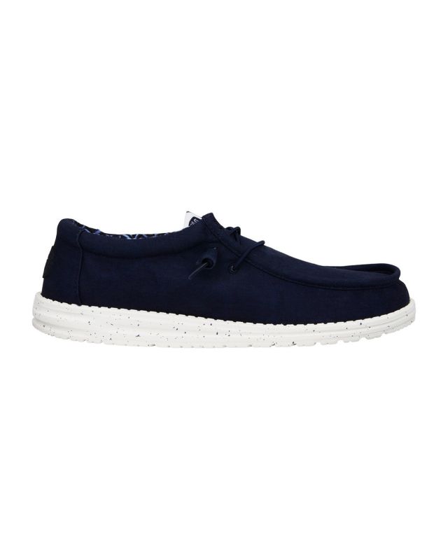 Product: HEY DUDE- SCARPA WALLY STRETCH CANVAS, BLU - 40700-410 (1 of 6)