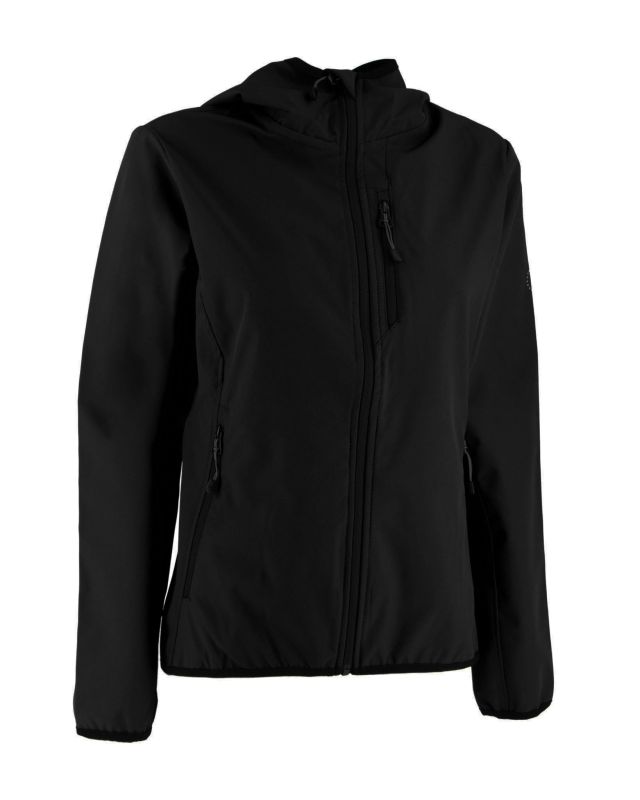 Product: ON SPIRIT - GIUBBINO CON CAPPUCCIO SOFTSHELL DONNA NERO - ADELITA (5 of 6)