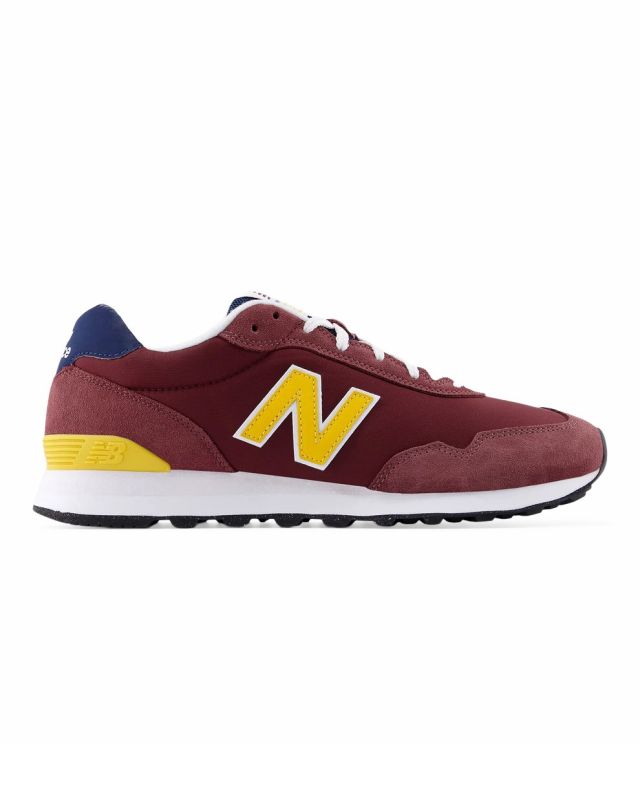 Product: NEW BALANCE - SNEAKERS DA UOMO BORDEAUX, GIALLA E BLU  LIFESTYLE SUEDE/TEX - ML515WN (6 of 10)