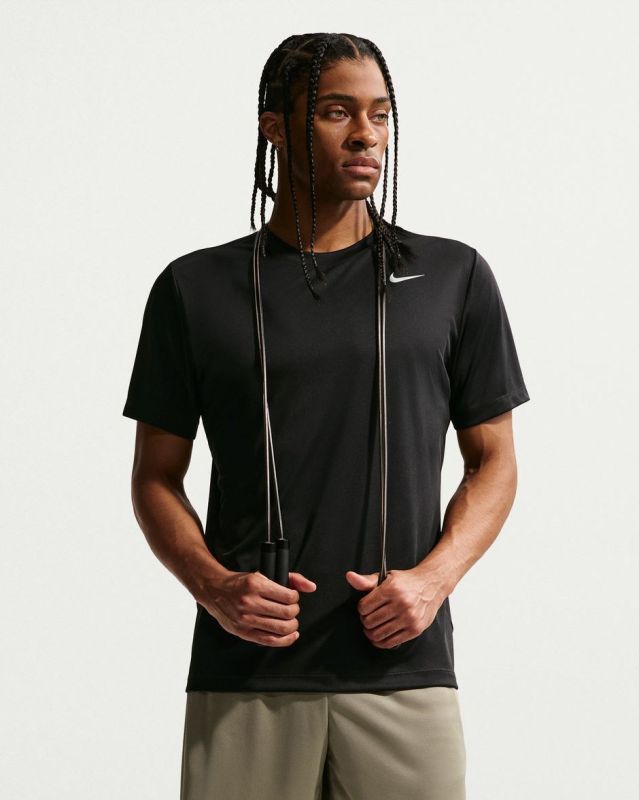 Product: NIKE - T- SHIRT  MEZZA MANICA DF TEE STD FLEX  NERA DA UOMO, IO1425/010 (1 of 5)