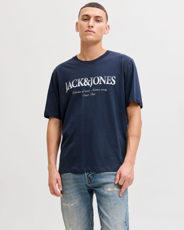 Product: JACK & JONES - TSHIRT MANICA CORTA BLU DA UOMO (1 of 8)