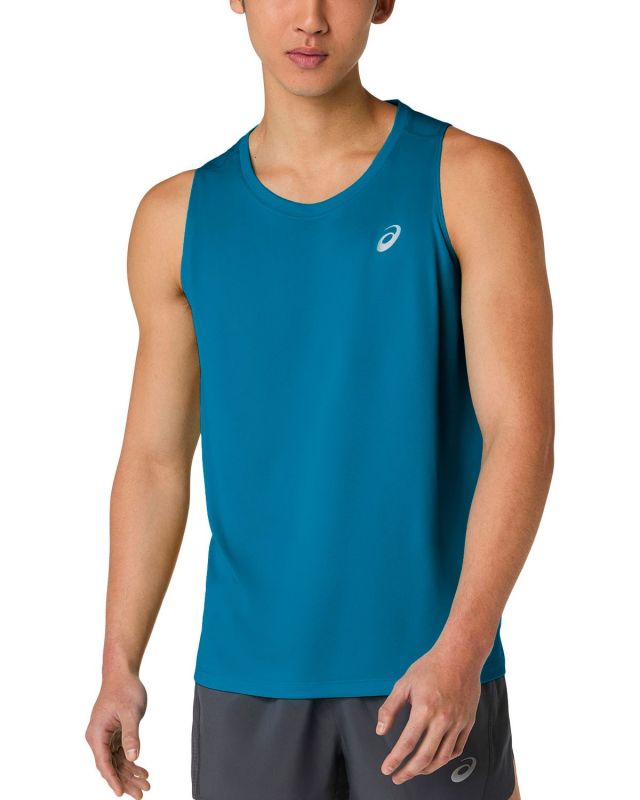 Product: ASICS - CANOTTA CORE SINGLET BLU OTTANIO DA UOMO, 2011D223_401 (1 of 4)