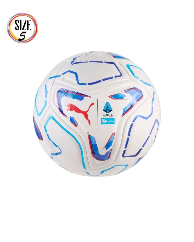 Product: PUMA -PALLONE  DA CALCIO STELLAR CUP SERIE A BIANCO CON DETTAGLI MULTICOLOR MISURA 5, 085164-01 (1 of 3)