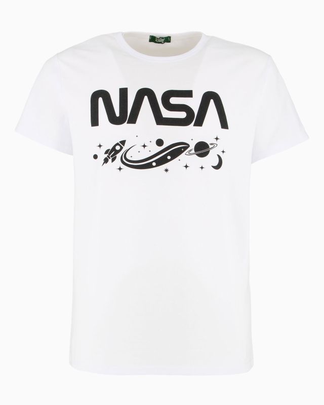 Product: NASA - TSHIRT BIANCA DA UOMO LOGO NASA (1 of 3)