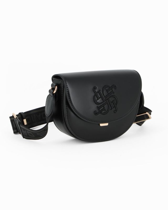 Product: DAVID JONES - Tracollina nera con patta e logo frontale (5 of 12)