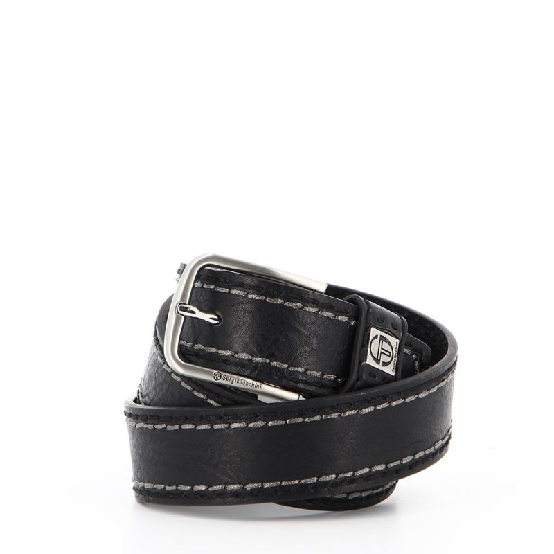 Product: SERGIO TACCHINI - Cinta Nero con fibbia nickel free (4 of 4)