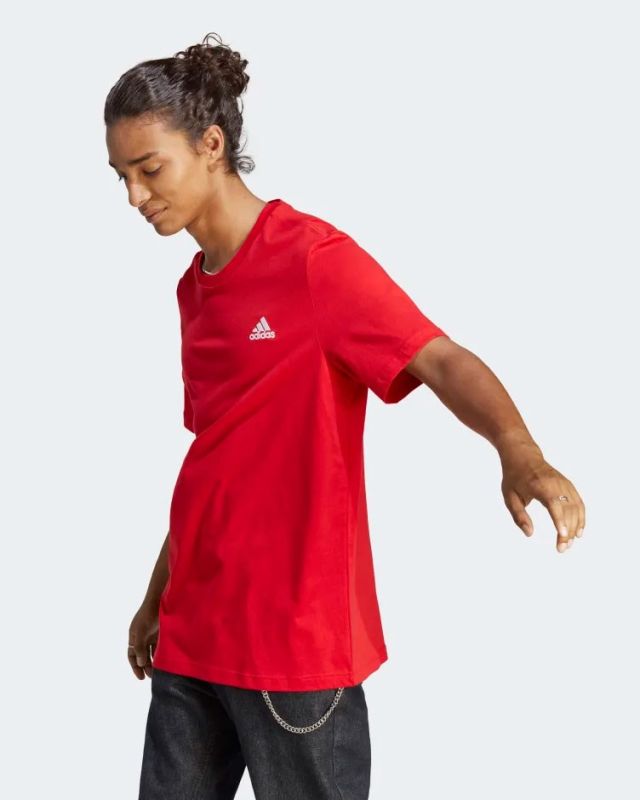 Product: ADIDAS-T-SHIRT ESSENTIALS SINGLE JERSEY EMBROIDERED SMALL LOGO-IC9290 (5 of 8)