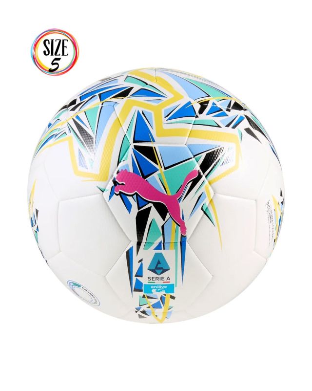 Product: PUMA - PALLONE ORBITA SERIE A  BIANCO -MULTICOLOR MISURA 5, 084640-03 (1 of 2)