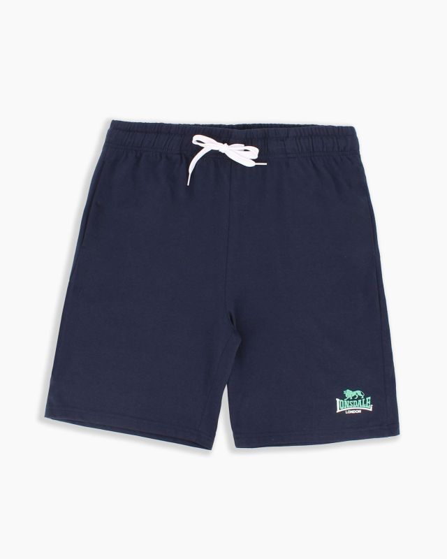 Product: LONSDALE - BERMUDA UOMO BLU CON DETTAGLI BIANCHI E VERDI - LOUPE26094 (1 of 4)